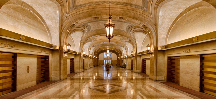 at chicago city hall, the legislative branch rarely does much